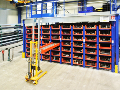 Roll out cassette racking system