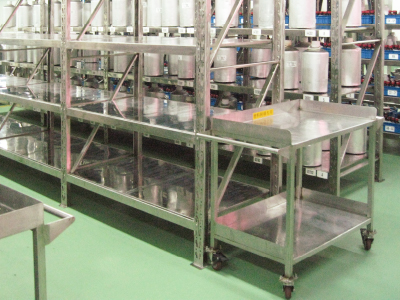 Stainless steel racking